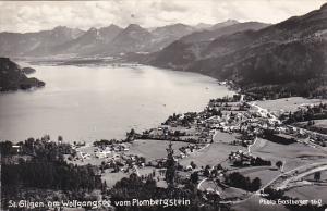 Austria St Gilgen am Wolfgangsee vom Plombergstein Real Photo