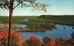 Postcard Wisconsin River Mouth Upper Mississippi By Marquet & Juliet Wisconsin