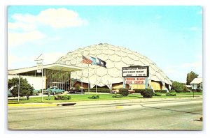 Virginia Beach Civic Center Virginia Beach Virginia Postcard Old Cars