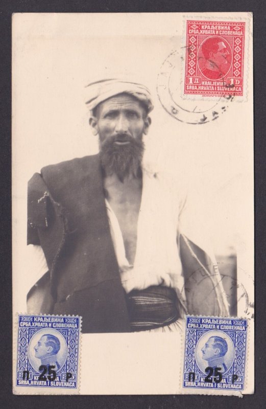 Vintage postcard, National costume, Bosnia & Herzegovina, Man
