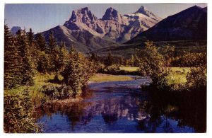 Three Sister Mountains, Banff National Park, Alberta