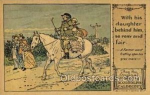 Artist Randolph Caldecott Nursery Rhyme Unused 