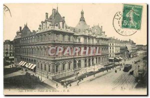 Old Postcard Lyon Stock Exchange Palace