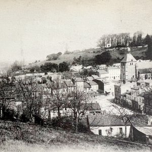 Bordeaux France General View Lormont City Haronne River 1910s Postcard PCBG12A