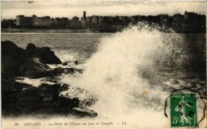 CPA Dinard- La Greve de l'Ecluse un Jour de Tempete FRANCE (1022043)