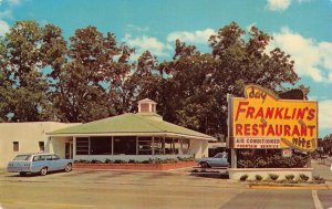 FRANKLIN'S RESTAURANT Statesboro Georgia Roadside Worst Apple Pie 1960s Diner