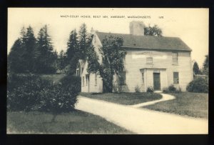 Amesbury, Massachusetts/MA/Mass Postcard, Macy-Colby House