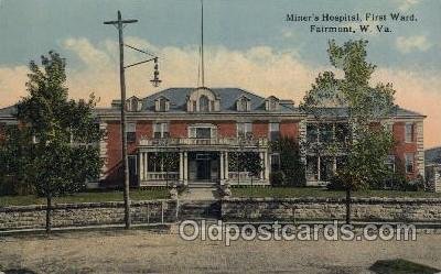 Miner's Hospital First Ward, Fairmont, W. VA., USA Hospital Unused light corn...
