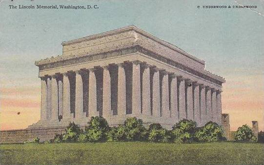 Washington DC The Lincoln Memorial