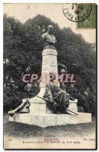 Postcard Old Chartres high Monument to the Memory Noel Ballay