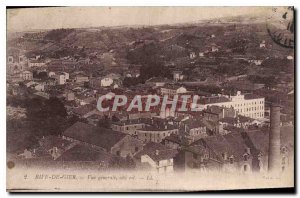 Postcard Old Rive de Gier General view East Coast