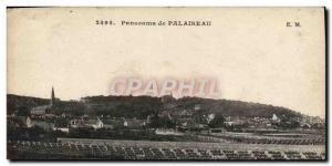 Old Postcard Panorama of Palaiseau