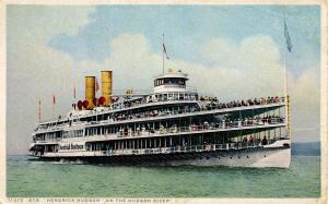 NY - Hudson River. Steamer Hendrick Hudson