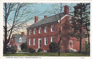 Kenmore Built 1752 Fredericksburg Virginia Curteich