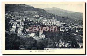 Old Postcard Grasse General view