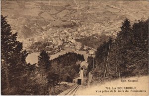 CPA La Bourboule vue prise de la Gare du Funiculaire (1234673)