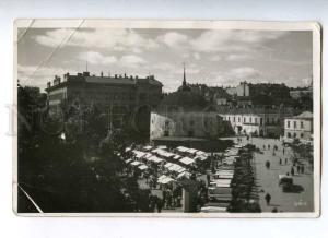 204758 RUSSIA VYBORG photographic market vintage postcard