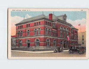 Postcard Post Office, Utica, New York
