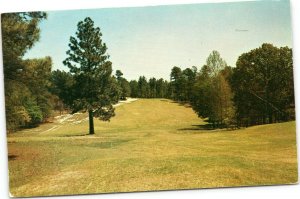 postcard North Carolina - 16th hole Southern Pines Country Club golf