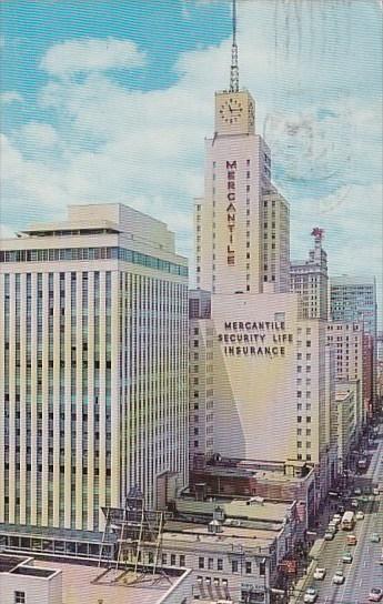 Mercantile National Bank Building Main And Ervay Dallas Texas 1969