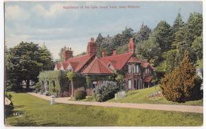 Worcestershire; Residence of the Late Jenny Lind, Malvern -  PPC, 1916 Local PMK