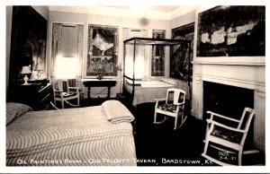 Kentucky Bardstown Old Talbot Tavenr Oil Paintings Room Real Photo