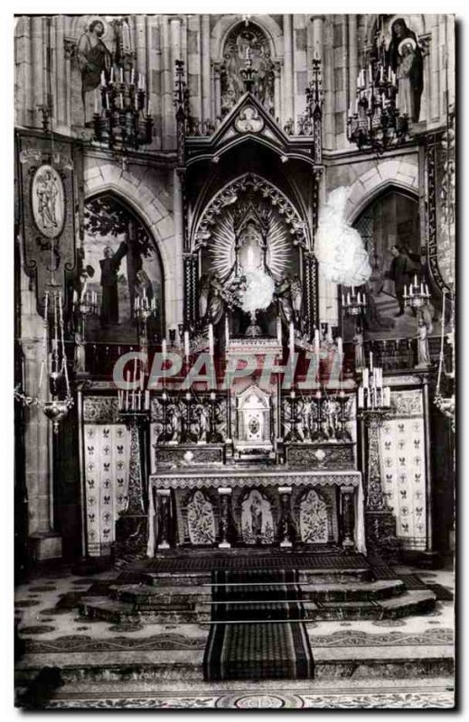 sarthe - Notre Dame du Chene - The Altar Master and the Miraculous Virgin Old...