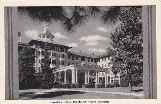 North Carolina Pinehurst Carolina Hotel Albertype