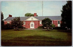 Glastonbury Connecticut 1960s Postcard Town Office Building