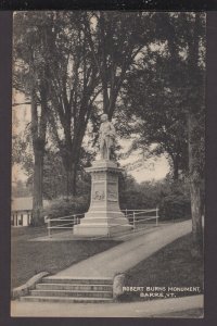 Vermont Barre - Robert Burns Monument - DB
