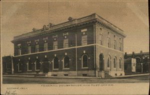 Guthrie OK Court House Post Office c1905 Postcard