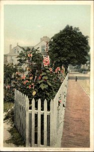Nantucket Massachusetts MA Street Scene Detroit Publishing c1910s Postcard