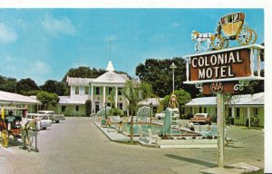 America Postcard - Colonial Court - St Augustine - Florida - Ref 3429A