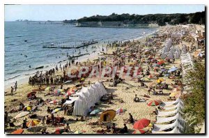 Modern Postcard Fouras La Grande Plage in the pool center