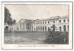 Florence E. Nichols Hall Isabella Thoburn College Campus Lucknow India Postcard 