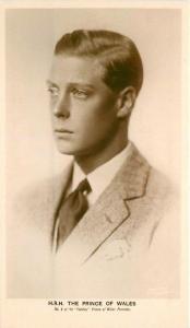 1920s Royalty Yardley Advertising Prince of Wales RPPC real photo 10554 UK
