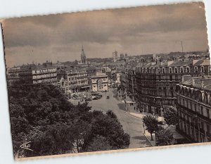 Postcard Panorama of La Place Darcy Dijon France