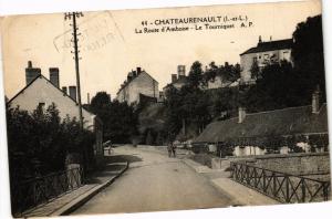 CPA CHATEAURENAULT - La Route d'AMBOISE - Le Tourquet (229024)