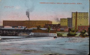 American Cereal Mills Cedar Rapids Iowa