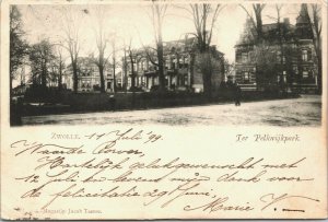 Netherlands Zwolle Ter Pelkwijkpark  Vintage Postcard 01.43