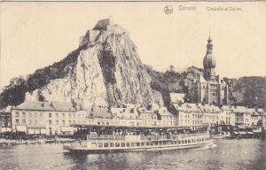 Belgium Dinant Citadelle et Eglise 1919