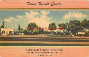 AR, North Little Rock, Arkansas, Texas Tourist Courts Motel,Democrat Pub