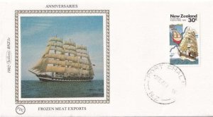 Frozen Meat Exports Benham New Zealand First Day Cover