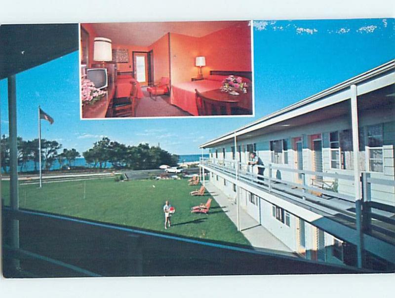 Edge wear Pre-1980 NORTH FORK MOTEL Long Island - Southold New York NY ho4532