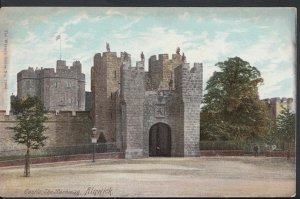 Northumberland Postcard - Castle, The Barbican, Alnwick   A7379