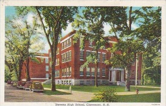 New Hamphire Clarmont Stevens High School 1943