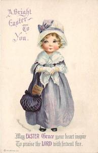 Artist Ellen Clapsaddle Easter Post Card Unused