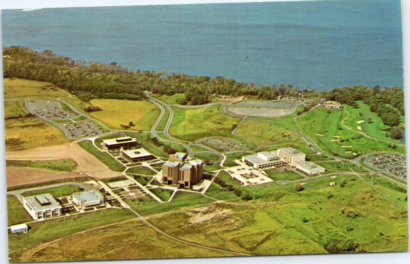 postcard Aerial University of Wisconsin Green Bay - The Academic Core