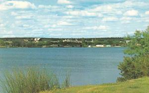 SAN ANGELO, TX Texas  HOMES Along LAKE NASWORTHY  Tom Green Co  Chrome Postcard