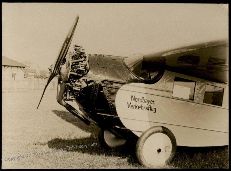 Germany Bayerische Flugzeugwerke BFW M18 Nordbayerische Vehrkehrsflug Mess 65141